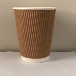 12 oz Ripple Wall Paper Cup