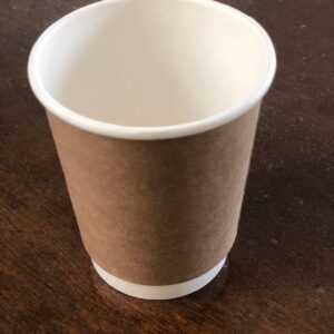 8 oz Double Wall Kraft Paper Cup
